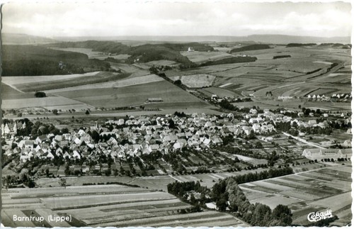 Barntrup lippe luftbild - barntrup,