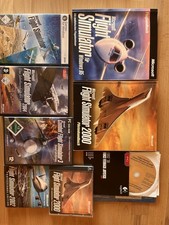 Retro Spiele PC Flugsimulator