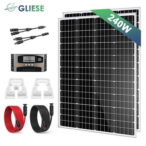 240w wohnmobil set solaranlage - set,
