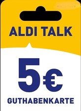 Aldi Talk Guthaben 5€