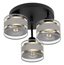 Decken Lampe schwarz weiß