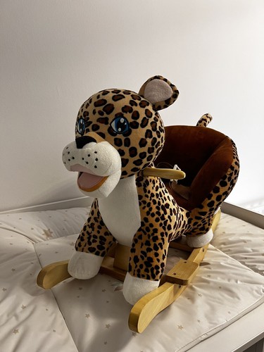 Kinder schaukeltier leopard - kinder,