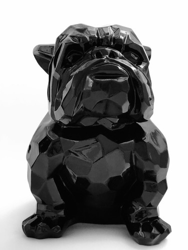 Bulldogge kunstbemalung - bulldogge,,