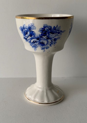 Alter eierbecher blaue rosen - alter,