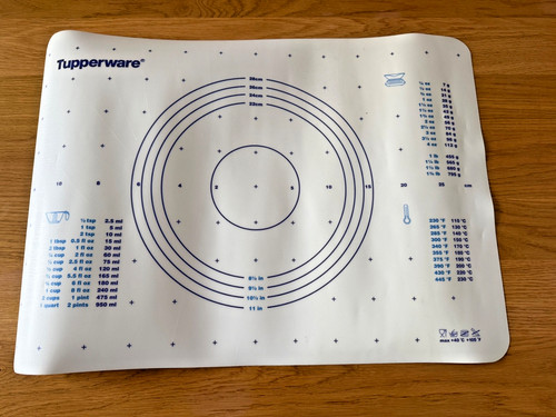 Tupperware teigunterlage - tupperware,