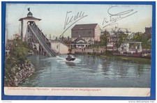 Deutschland; Mannheim; Ausstellung 1907; Wasserrutschbahn