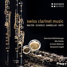 Darbellay / Rothlisberger / Engeli Swiss Clarinet Music (CD) (US IMPORT)
