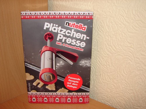 Nutella plätzchenpresse von - plätzchenpresse,
