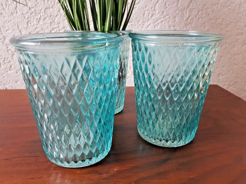 Deko glas grün pflanzglas - deko,