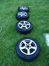 Alufelgen mit Sommerreifen für Mercedes W124, 195 60 R15