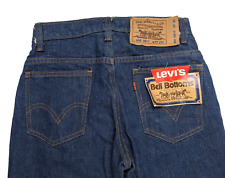 Levis Vintage Jeans 602 0217 Damen W27 L32 Blau Bell Bottoms Schlaghose 70er NOS