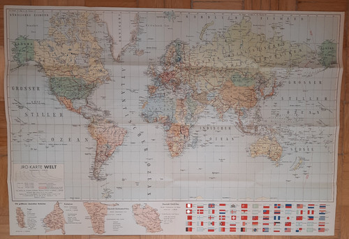 Historische weltkarte 1941 iro - historische,
