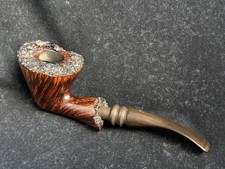 Søren Hand-Carved Briar tobacco pipe smoking – Danish Vintage Freehand (P18)