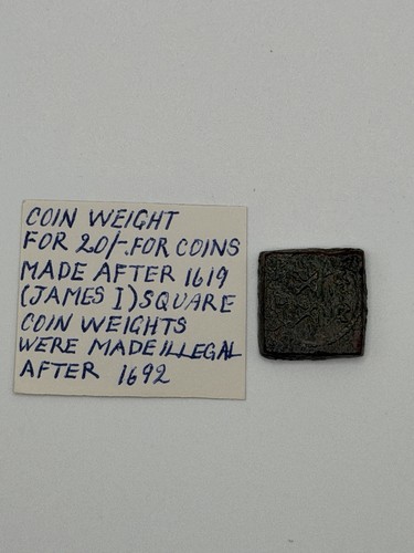James square coin weight - i,