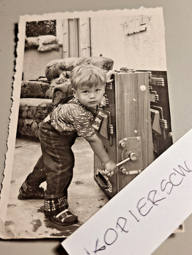 Altes foto vintage kind - vintage, am