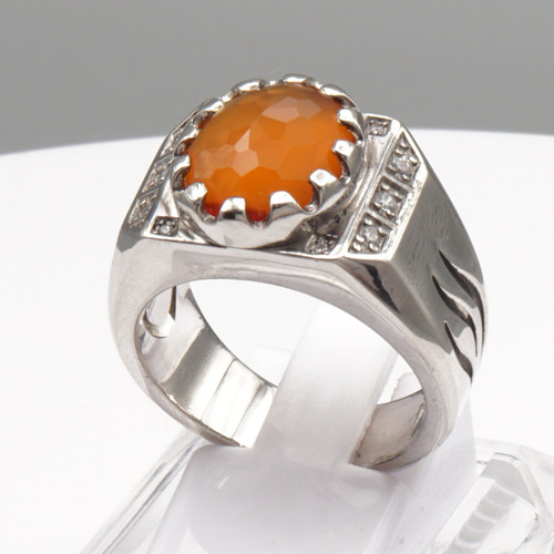 925 silber herrenring - 925, mit