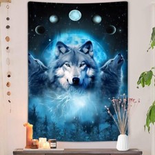 Fantasy-Wolf Poster XXL