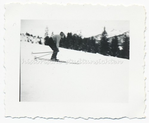 Skiabfahrt oberstdorf 1936 - oberstdorf,