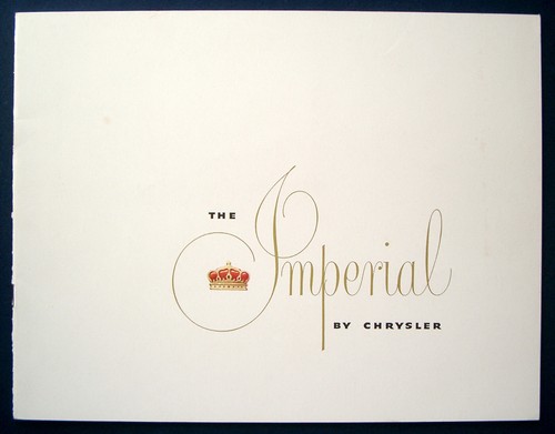 Prospekt brochure 1952
