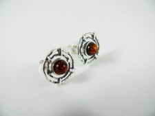 Bernstein Ohrringe Silber 925