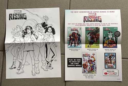 Marvel rising poster - marvel, rising...poster