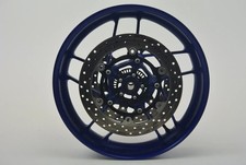 Yamaha MT09 RN83 2020 - 2025 Felge vorne mit Bremsscheiben ABS Ring Blau