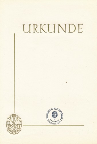 Blanko urkunde gst mit stempel - blanko-urkunde,