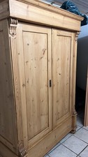 Weichholz garderobenschrank