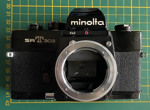 Minolta srt 303 - 303, schwarz