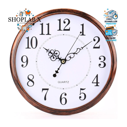 Wanduhr zoll retro - zoll,