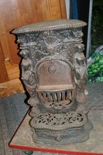 Gussofen Kanonenofen Kamin  Barock Ofen