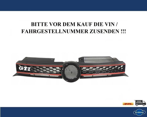 Gti kühlergitter kühlergrill - kühlergitter,