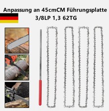 4 Sägeketten kompatibel mit