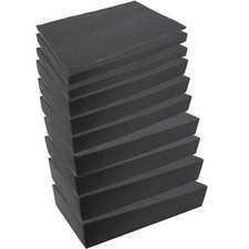 HMF Rasterschaumstoff, Würfelschaumstoff, 345 x 550 mm, Tabletop Zubehör