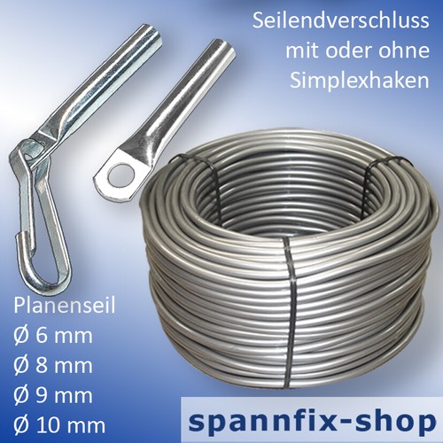 Planenseil silber expanderseil - silber,