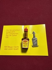 Maggi Mini Flasche 9g aus Glas