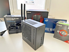Deskmini X300 komplett Mini PC mit AMD Ryzen 5 5600G, 32GB RAM, 1TB SSD,  Win 11