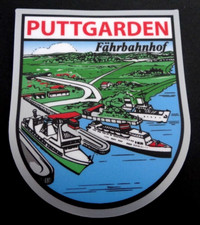 Souvenir-Aufkleber Puttgarden