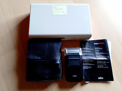Braun micron elektrorasierer - micron,