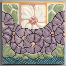 Jugendstil Fliese
