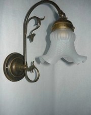 Wand Lampe Messing Jugendstil