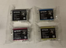 4 x Epson  T1301 T1302 T1303