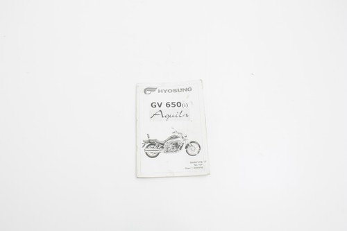 Manual book handbuch hyosung - manual,