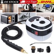 Dampfreiniger 2500W Hochdruck - 6 Dampfstufen Küche Auto Sofa Teppich Reinigung