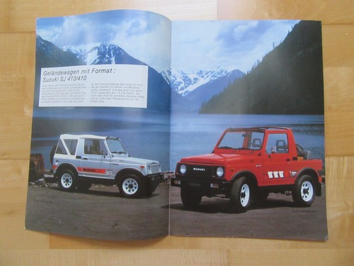 Broschüre prospekt suzuki - broschüre,, prospekt,