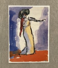 1 Postkarte,  Emil Nolde