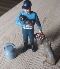 Modellfiguren *Bäuerin mit Eimer,Katze,Kanne* 3teiliges Set Spur G LGB Zubehör 