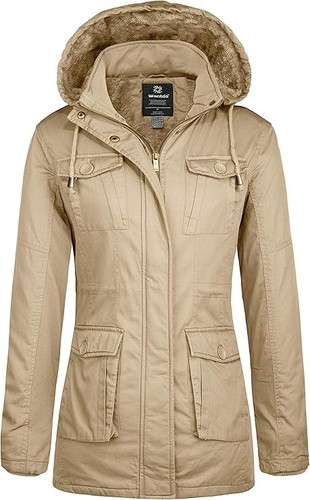 Wantdo damen baumwollmantel - wantdo,