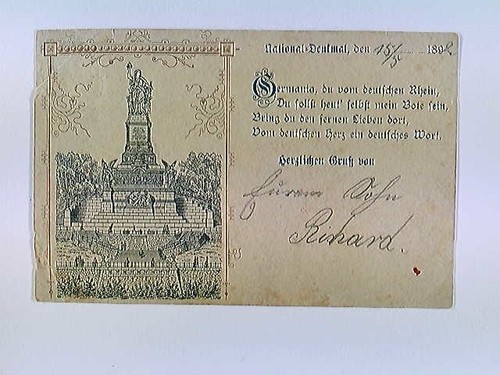 Rüdesheim national denkmal - rüdesheim,, national-denkmal