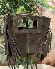 Mini tasche eckig - eckig, mit